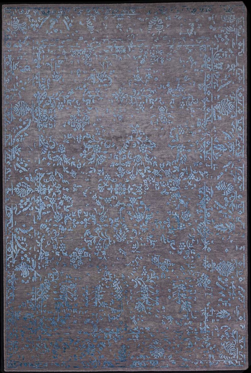 3691-indian modern wool bamboo silk