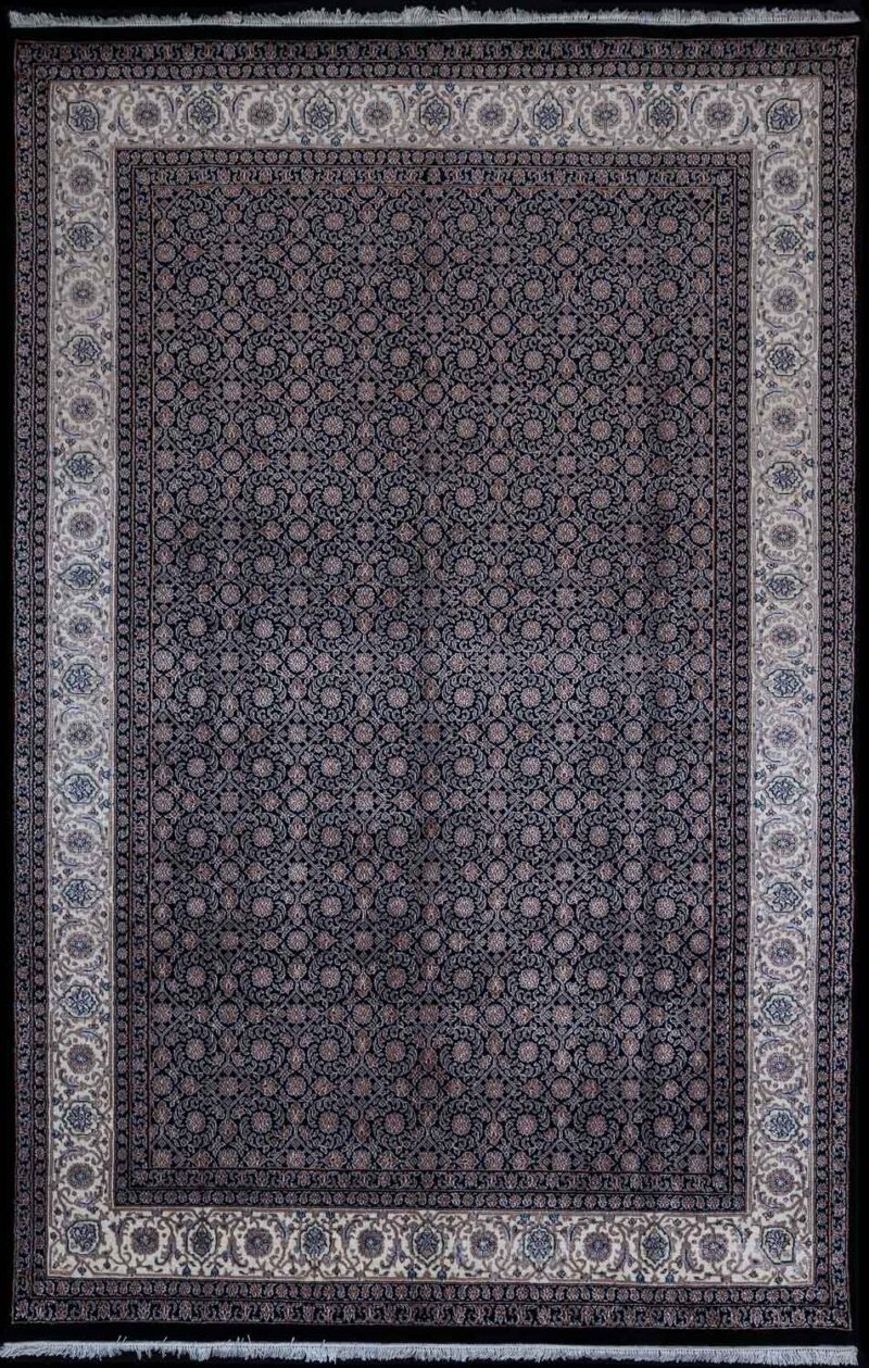 3700-indian modern herati wool silk