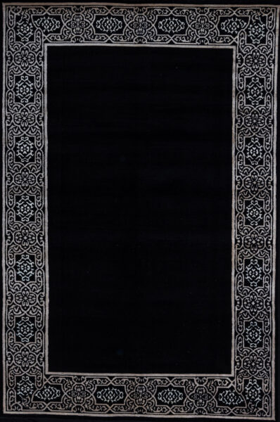 3708-indian modern wool bamboo silk
