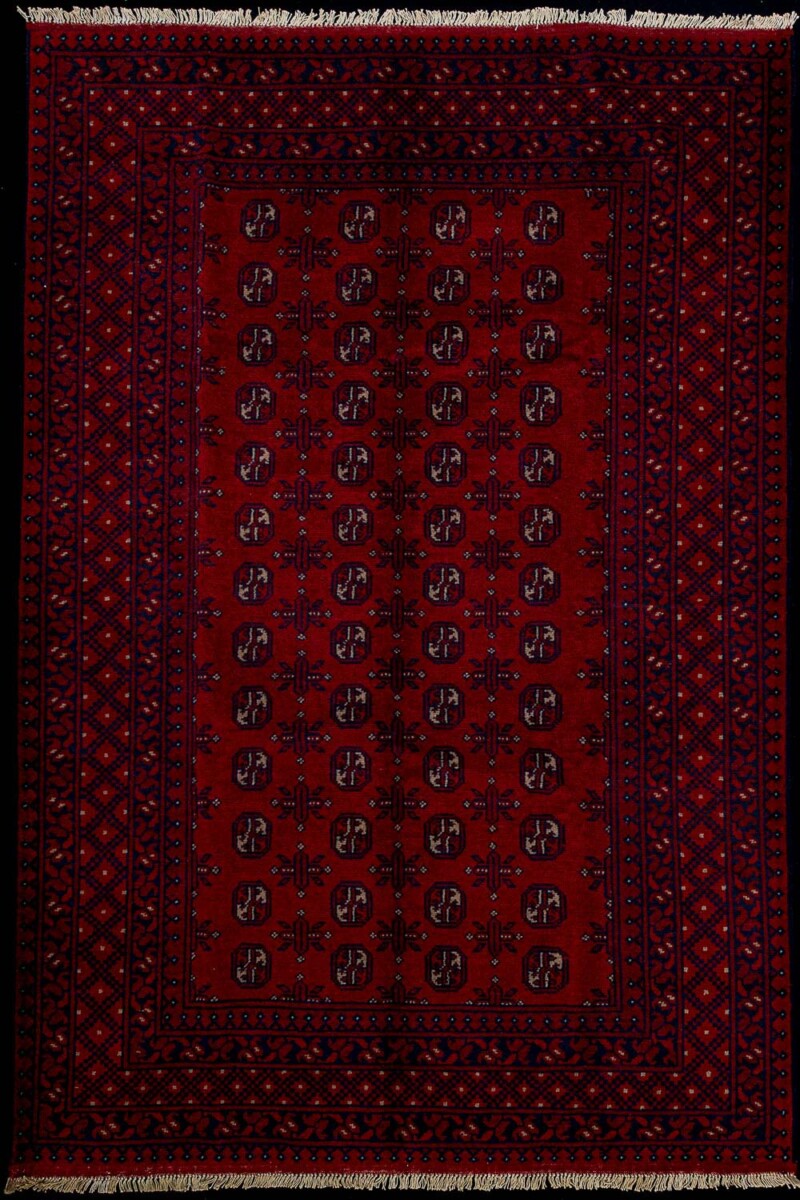 4814-afghan bouchara wool