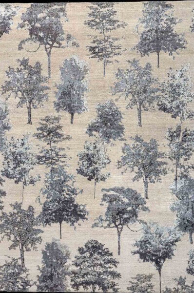 3797-modern jeipour wool silk